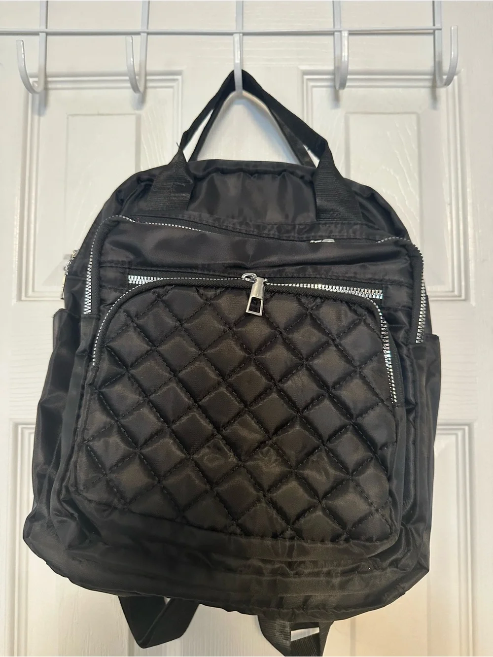 Black backpack purse NWT